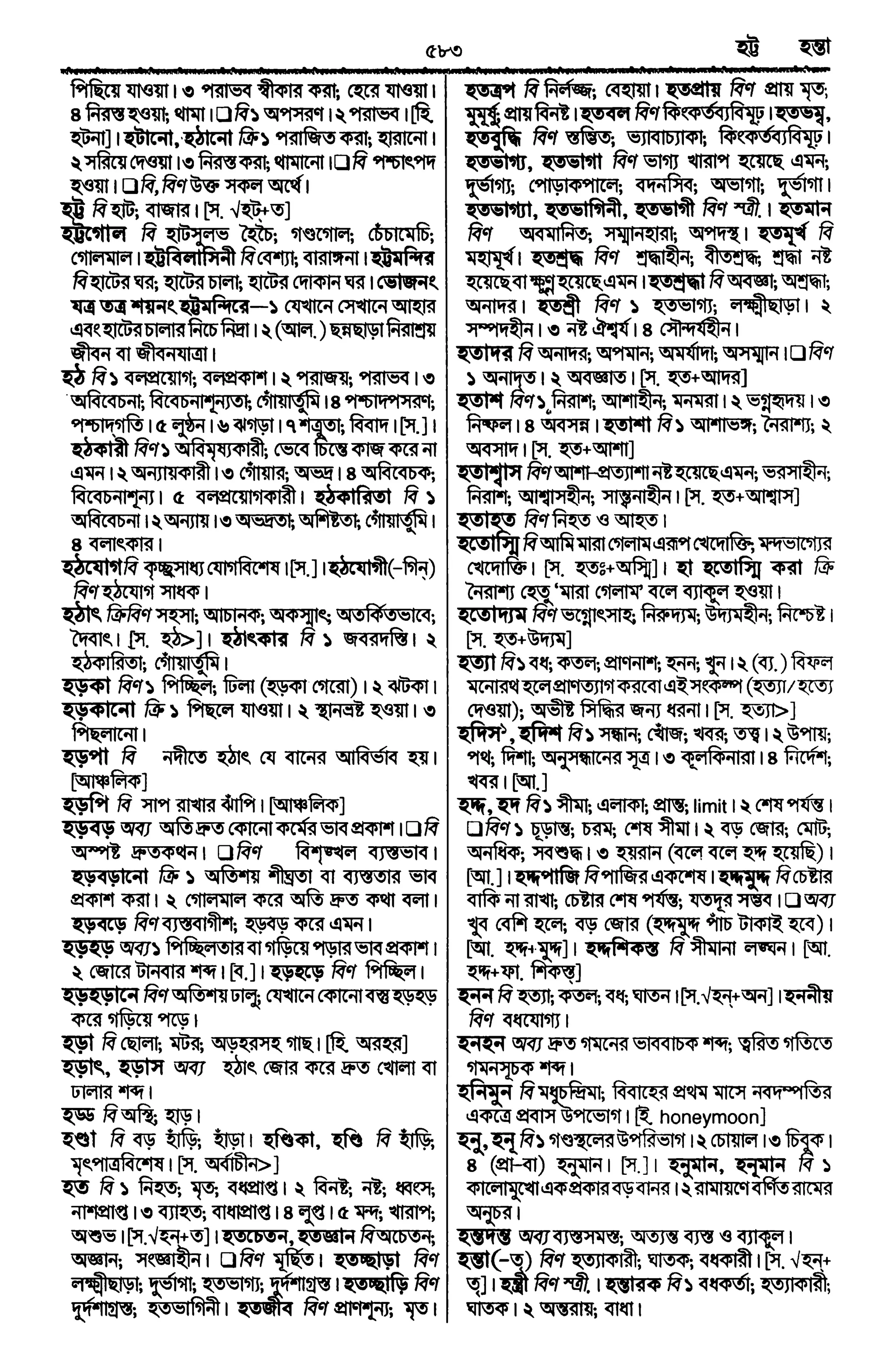 Bangla academy Bengali to Bengali dictionary