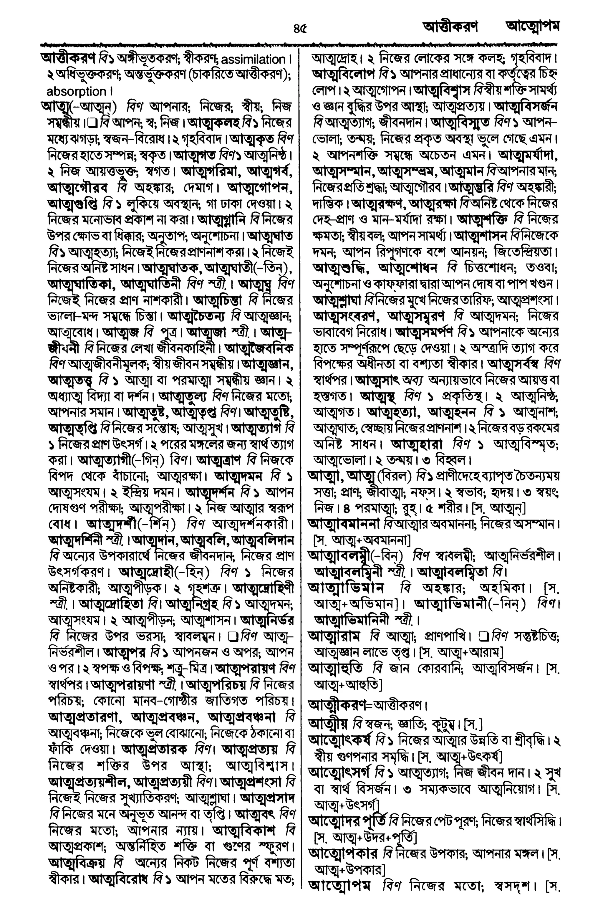 Bangla academy Bengali to Bengali dictionary