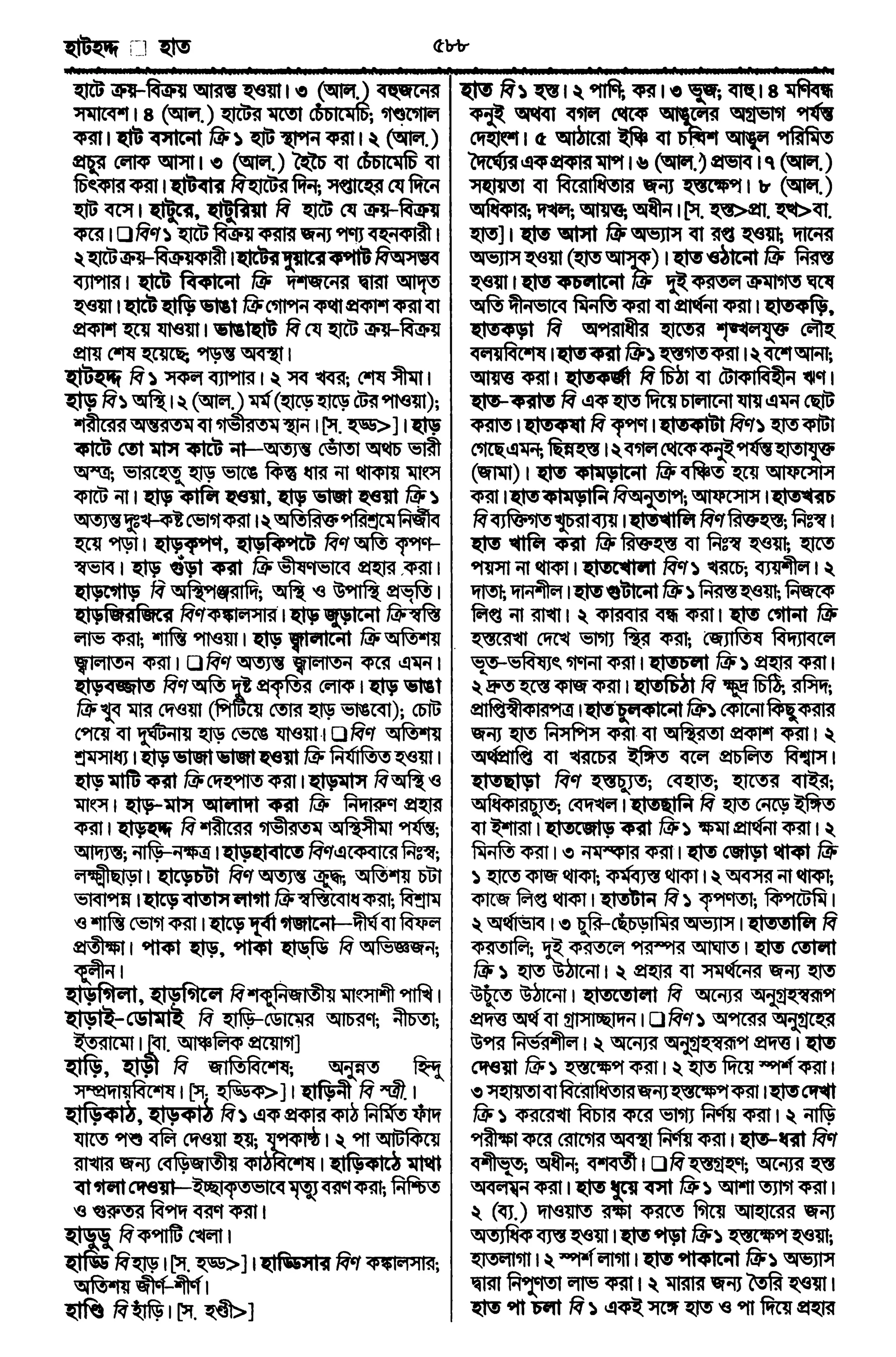 Bangla academy Bengali to Bengali dictionary