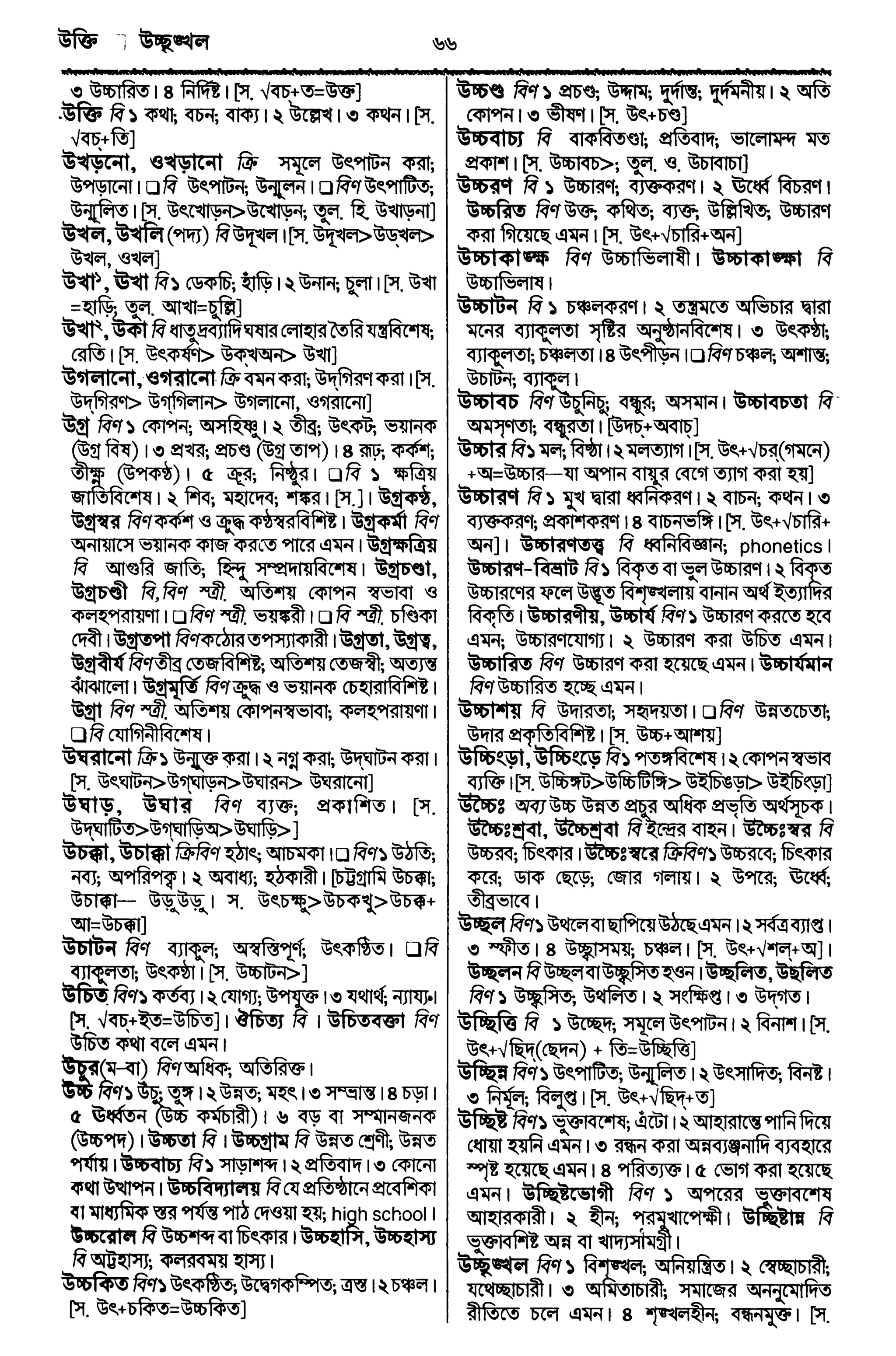 Bangla academy Bengali to Bengali dictionary