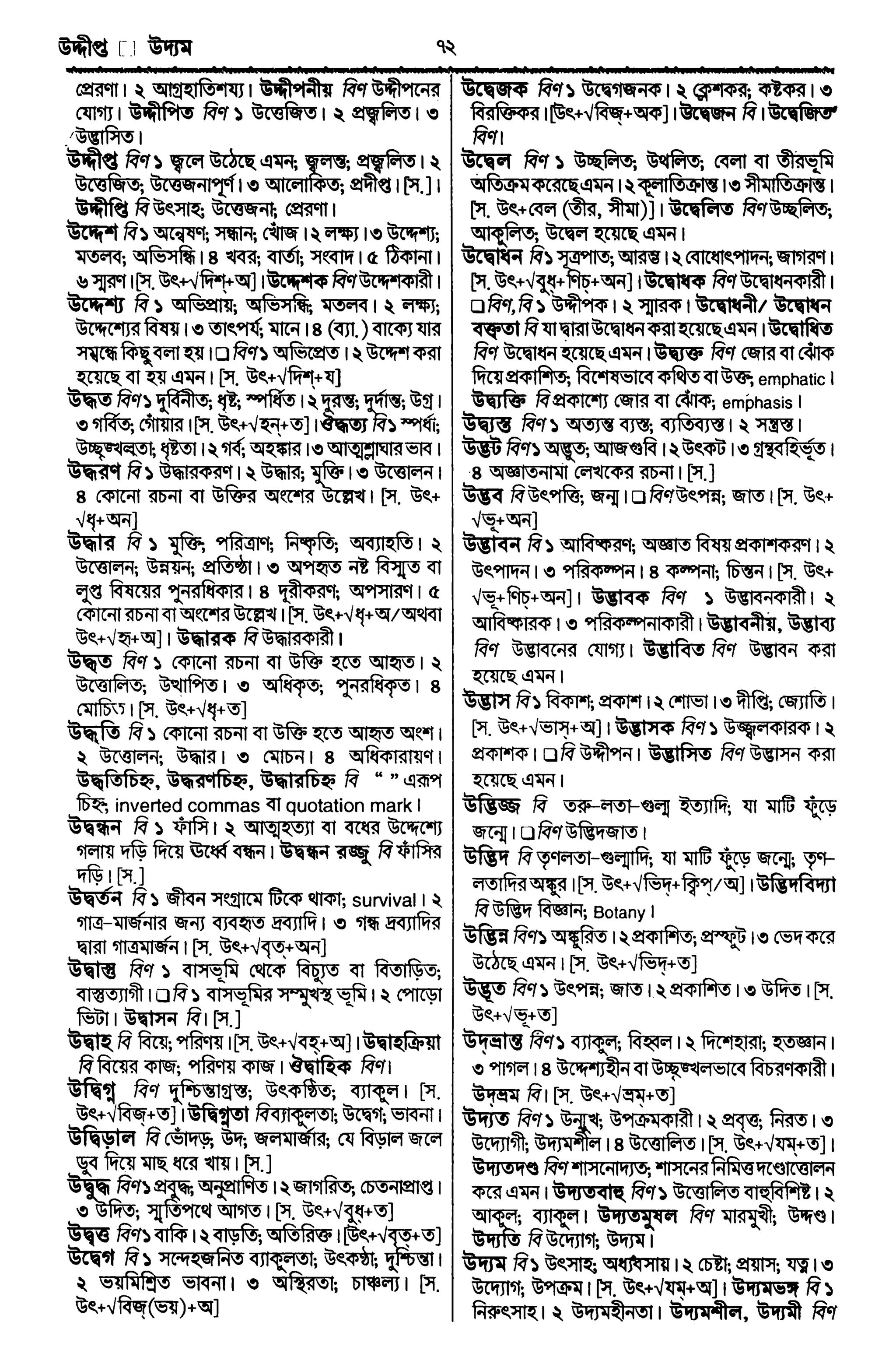 Bangla academy Bengali to Bengali dictionary