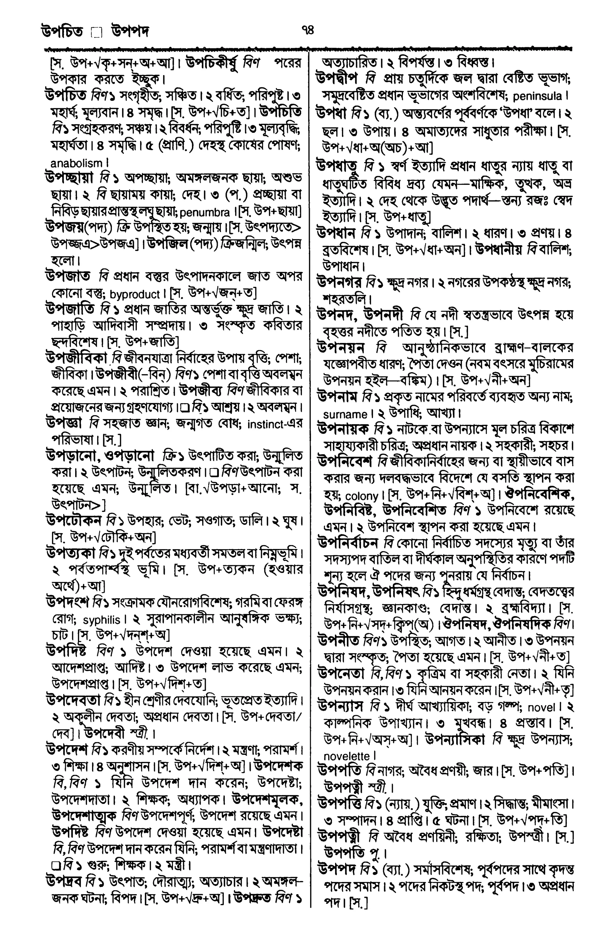 Bangla academy Bengali to Bengali dictionary