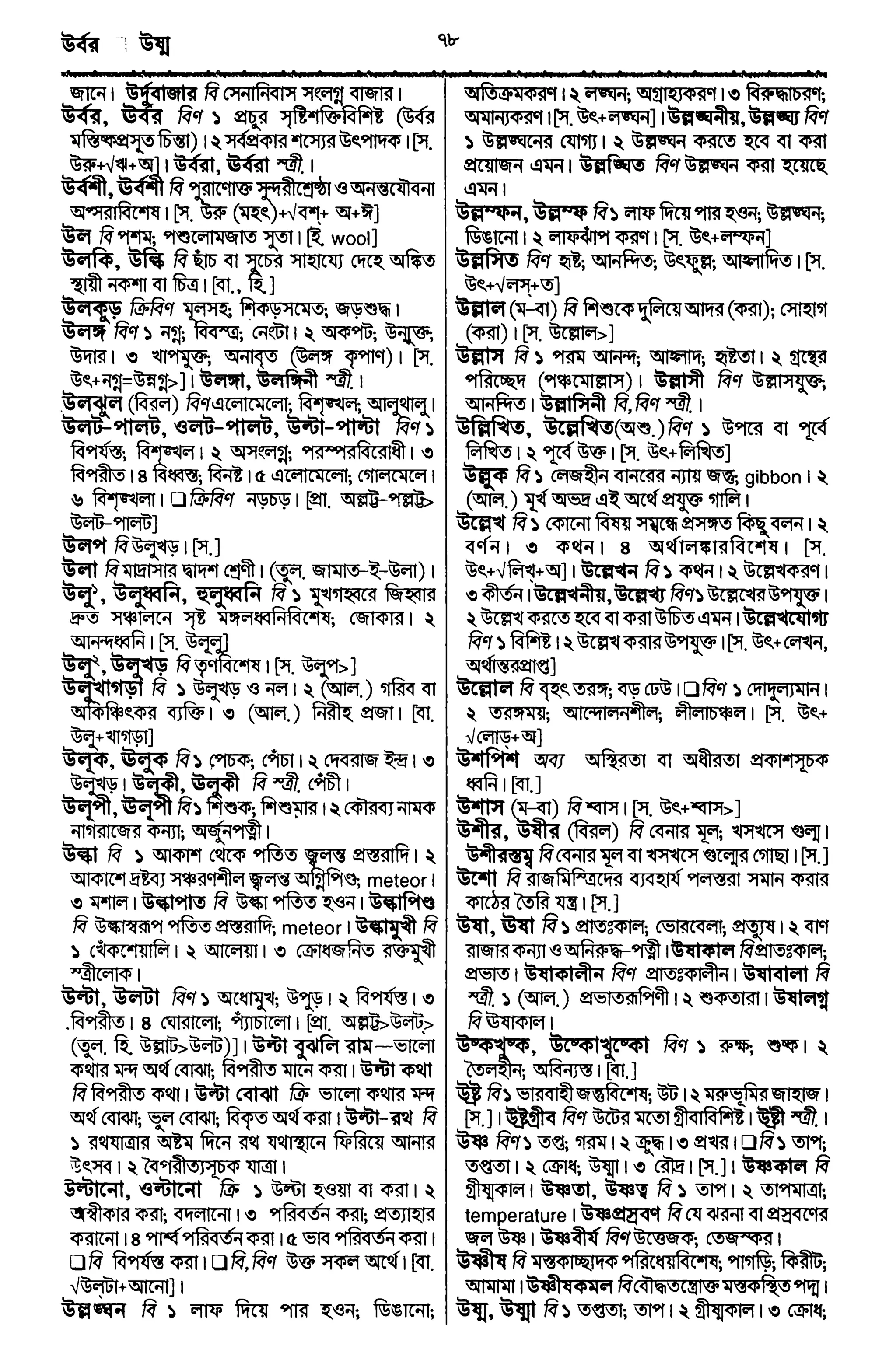Bangla academy Bengali to Bengali dictionary