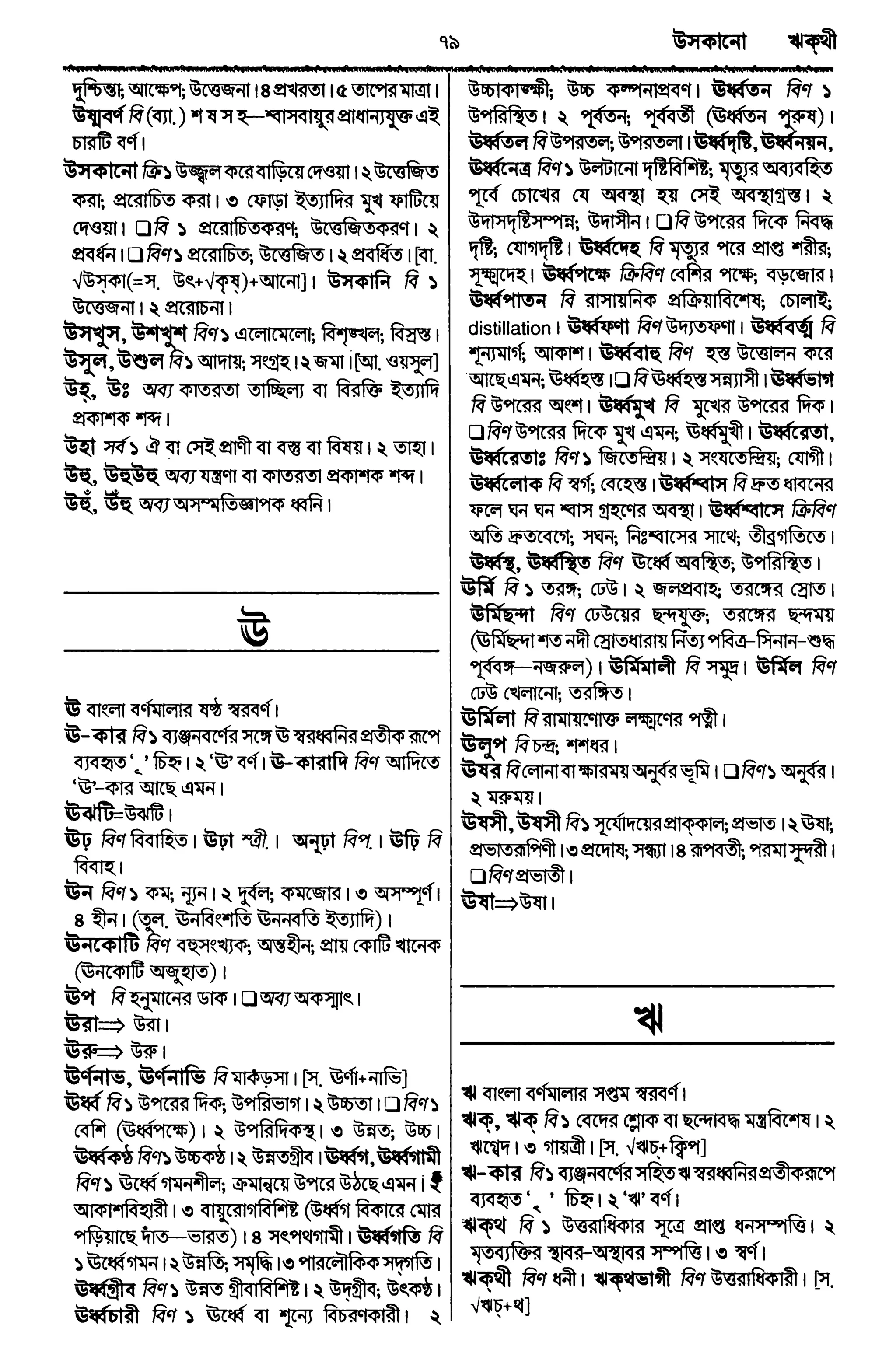 Bangla academy Bengali to Bengali dictionary