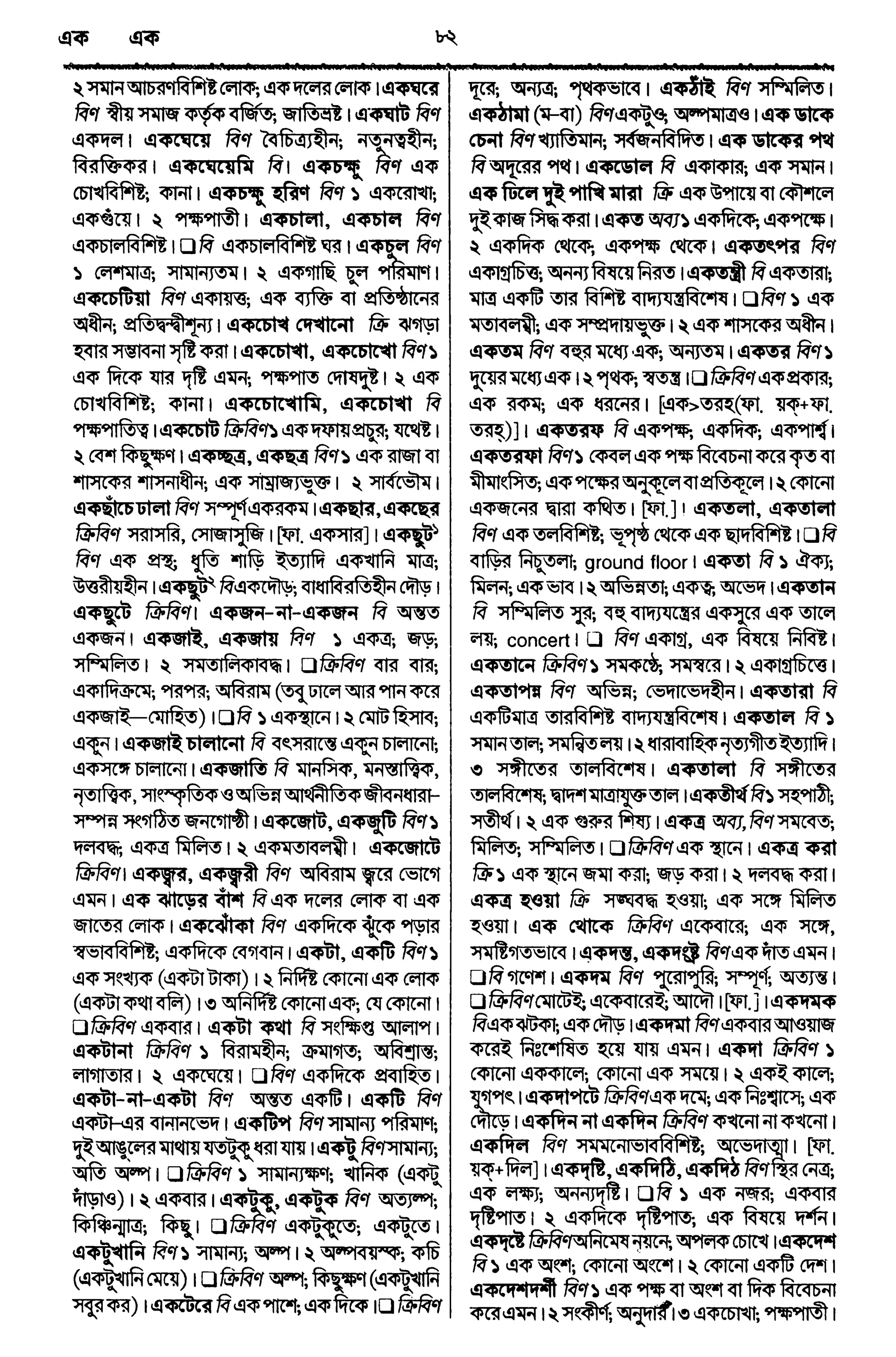 Bangla academy Bengali to Bengali dictionary