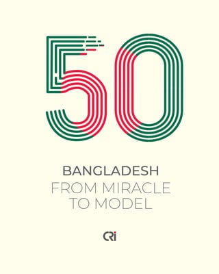 BANGLADESH
FROM MIRACLE
TO MODEL
 