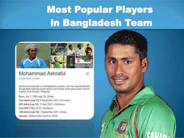 Bangladesh Cricket Team Slideshow