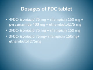 Fdc Medication Bangladesh national guidelines and operational manual for tuberculosis ...
