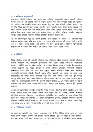 ২. ৩ বযতিগত সহােতাকা ী
বাাংলাদেদে প্রততবন্ধী বযতিদে যত্ন দনো জনয বযতিগত সহােতাকা ী দকানও স কা ী প্রততষ্ঠান
স ব াহ কদ না। এতি প্রততবন্ধী বযতি বা তাদে পত বা গুদলা তনজস্ব উদেযাদগ ক দত হে। সুত াাং,
এই দকাতিি - ১৯ পত তস্থ্তত আদগ দচদয়ে আলাো তকিু নয়ে। শ্রবণ প্রততবন্ধী বযতি া দকাতিি - ১৯
সম্পতকতত তবতিি গুরুত্বপূণত তথয জানদত পাদ নতন, কা ণ তথযগুতল বাাংলা ইো া িাষাে স ব াহ ক া
হয়েতন। মহামা ী হওয়ো আদগ তা যখনই দকানও ইো া িাষাে বযাখযা ে কা পদড়দি তখনই সাদথ
কাউদক তনদয়ে দযদত পা ত। তদব এখন কাউদক পাওয়ো খুব কতঠন। বযতিগত সহকা ী সহায়েতা
অিাদব গুরুত প্রততবন্ধী বযতিদে তনয়েতমত দমতিদকল দচকআপ বাধাগ্রি হদি।
২৪ জন উত্ত োতাদে মদধয ৫৪ েতাাংে প্রততবন্ধী বযতি বদলদিন দয দকাতিি - ১৯ মহামা ী পদ
বযতিগত সহায়েক পাওো কতঠন হদে পদড়দি, ২৯ েতাাংে বযতি বদলদিন এতি তাদে প্রিাতবত কদ তন
এবাং ১৭ েতাাংে বযতি দক্ষদত্র, এতি প্রদযাজয নয়ে কা ণ তাদে দকানও বযতিগত সহায়েতাকা ী
প্রদয়োজন দনই বা তাদে তনকি আত্মীয়ে যা া দেদিন তা াই তাদে সহােতা কদ ন।
২. ৪ প্রততষ্ঠান
তবতিি প্রততষ্ঠাদন বসবাসকা ী প্রততবন্ধী বযতিদে সাদথ প্রততষ্ঠাদন বাইদ বসবাস ত প্রততবন্ধী বযতিদে
তনেতমত দযাগাদযাগ দনই। বাাংলাদেদে প্রততষ্ঠানগুদলা বলদত দবাঝান হদেদি কদলজ বা তবশ্বতবেযালয়ে
িাত্রাবাস, কমতজীবী পুরুষ বা মতহলা দহাদেল, তবদেষ তেক্ষা তবেযালে িাত্রাবাস ইতযাতে। েীঘত লকিাউদন
খাদেয অপ্রতুলতা এবাং যদত্ন সুবযবস্থ্া না থাকায়ে এইসকল প্রততষ্ঠাদন বসবাসকা ী বযতিদে
দবতে িাগই তাদে গ্রাদম চদল দযদত বাধয হদয়েদি। স কা পত চাতলত তবদেষ তেক্ষা তবেযালদয়ে
বসবাসকা ী দবতে িাগ প্রততবন্ধী তেক্ষাথতী অতযন্ত েত দ্র্। মহামা ী শুরু হওয়ো প দথদক সমি
তেক্ষাপ্রততষ্ঠান বন্ধ থাকায়ে তাদে পত বাদ কাদি তফদ দযদত হদয়েতিল। এখন তা া খুব অসহায়ে
অবস্থ্ায়ে জীবন যাপন ক দি কা ণ দবতে িাগ পত বা তাদে তেদন ৩ দবলা খাবা স ব াহ ক দত
পা দি না। প্রততষ্ঠানগুদলাদত বসবাসকা ী প্রততবন্ধী বযতি া দকাতিি- ১৯ এ কা দণ অজানা বা অদচনা
বযতিদে কাি দথদক দকানও ধ দণ সহায়েতা তনদত সাংদকাচ দবাধ কদ দিন, তবদেষত েৃতি প্রততবন্ধী
বযতি া।
একজন অাংেগ্রহণকা ীদক লকিাউন চলাকালীন সমদে স কা পত চাতলত মতহলা দহাদেদল একা বাস
ক দত হদেতিল কা ন তা যাওয়ো তবকল্প দকান জায়েগা তিল না। উপ ন্তু, দহাদেল কযাম্পাদস
কতম্পউিা বযবহাদ সীমাবিতা, তা জীবনদক প্রযুতিতবহীন কদ দফদলতিল যা তাদক বাইদ তবশ্ব
দথদক আ ও তবতিি কদ দফদলদি। ৫৪ েতাাংে অাংেগ্রহণকা ী প্রততবন্ধী, প্রততষ্ঠাদন বসবাস ত প্রততবন্ধী
বযতিদে পত তস্থ্তত সম্পদকত জাদনন না, ৪২ েতাাংে বদলদিন তাদে কাদি এ সম্পদকত সামানয তকিু
তথয দেদি এবাং ৪ েতাাংে অাংেগ্রহণকা ী এ সম্পদকত দকানও ধা ণা দনই।
২. ৫ স্বাধীনিাদব বসবাস
দবতে িাগ অাংেগ্রহণকা ী, ৯৬ েতাাংে, প্রদয়োজদন সমে েীঘততেন তনতদ্বতধায়ে বাইদ দযদত না পা ায়ে
হতাো প্রকাে কদ দিন। তবদেষত েৃতি প্রততবন্ধী বযতি া দকাতিি - ১৯ এ কা দন দয দকান সহােতা,
যা জনয কাউদক স্পেত ক া ে কা পদড়, তা তনদত িে দপদতন। এ পত তস্থ্তত কা দণ বন্ধুদে
 