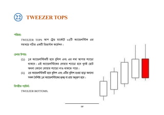 22 TWEEZER TOPS
cwiPq:
TWEEZER TOPS Avc †UªÛ gv‡K©‡U 02wU K¨v‡Ûjw÷K Gi
mgš^‡q MwVZ GKwU wifvm©vj d‡g©kb|
†Pbvi Dcvq:
(1) 1g K¨v‡Ûjw÷KwU n‡e eywjk Ges Gi j¤^v Avcvi k¨v‡Wv
_vK‡e| GB K¨v‡Ûjw÷‡Ki †jvqvi k¨v‡Wv n‡e LyeB †QvU
A_ev †Kv‡bv †jvqvi k¨v‡Wv bvI _vK‡Z cv‡i|
(2) 2q K¨v‡Ûjw÷KwU n‡e eywjk Ges GwUi eywjk nIqv Qvov Ab¨vb¨
mKj ˆewkó¨ 1g K¨v‡Ûjw÷‡Ki ûeû ev cÖvq Abyiƒc n‡e|
wecixZ c¨vUvb©:
TWEEZER BOTTOMS.
24
 