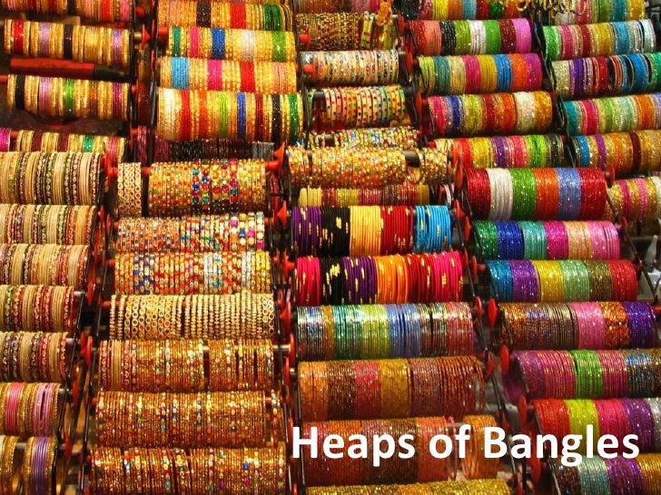 Bangle sellers