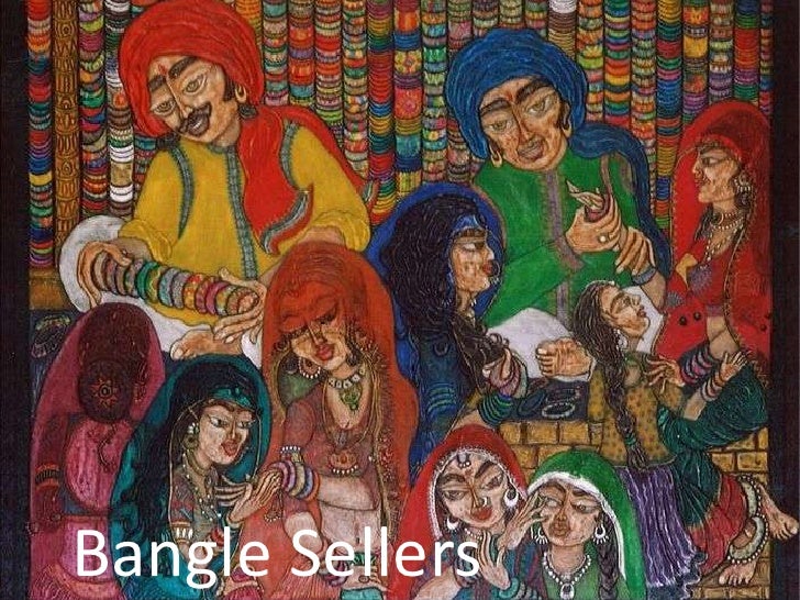 Bangle sellers
