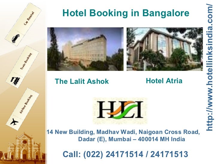 Hotel Booking in Bangalore, Karnataka