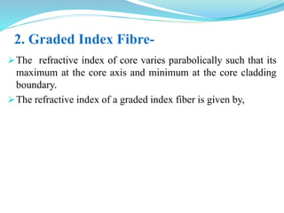 OPTICAL FIBER COMMUNICATION PPT | PPTX