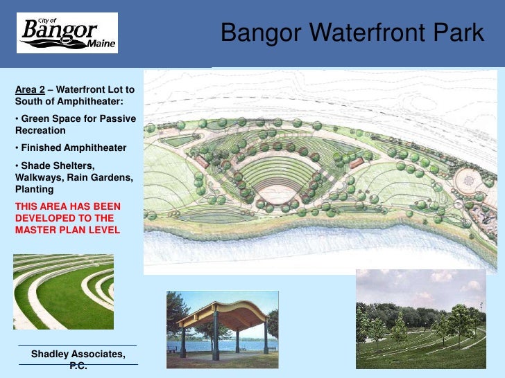 Bangor Maine Waterfront Park Updated 2010