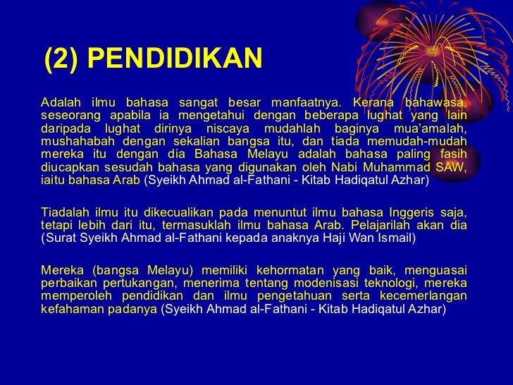 Bangsa Melayu Mengikut Ulama Ahlu Sunnah Wal Jamaah