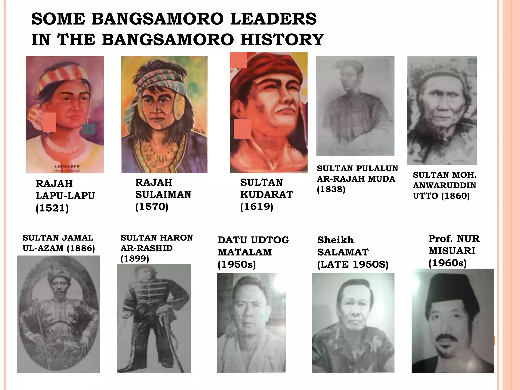 Bangsamoro history | PPTX