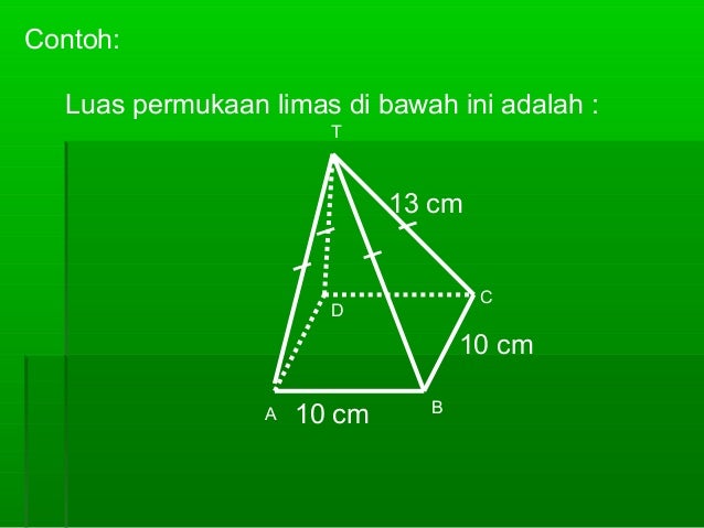 Bangun ruang kubus, balok, prisma, dan limas