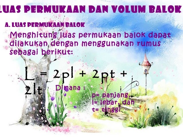 B angun ruang sisi datar