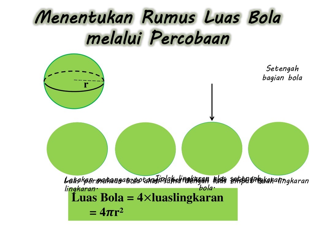 Bangun ruang sisi lengkung Bola