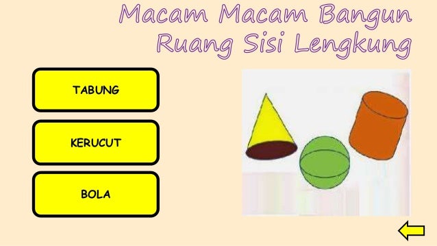 Bangun ruang sisi lengkung