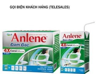 GỌI ĐIỆN KHÁCH HÀNG (TELESALES)
 