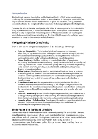 BANI Explained: Unraveling the Key Traits of Modern Complexity - Learn 