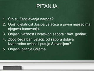 Povijest: Ban Jelačić