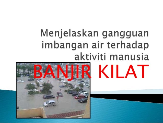 Banjir Kilat In English