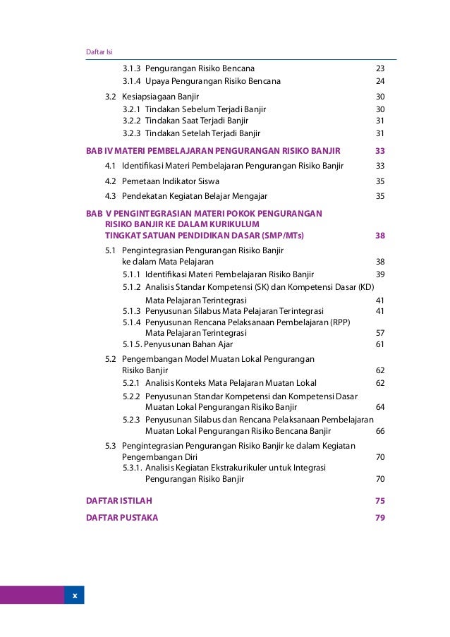 Panduan Guru Pendidikan PRB Banjir SMP, PUSKUR, UNDP