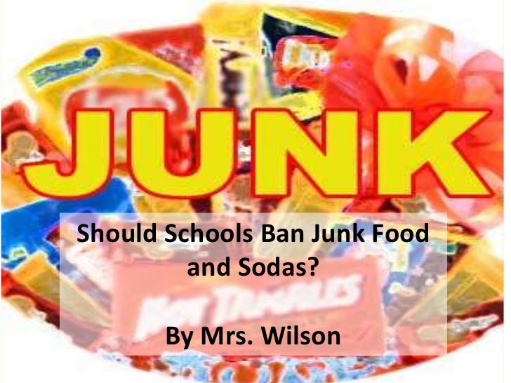 Junk food advertising should be banned essay