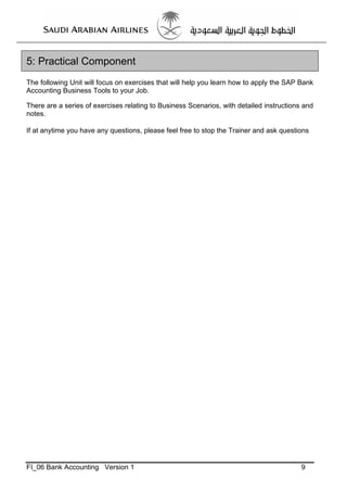 Bank accounting-enduser-training-manual | PDF