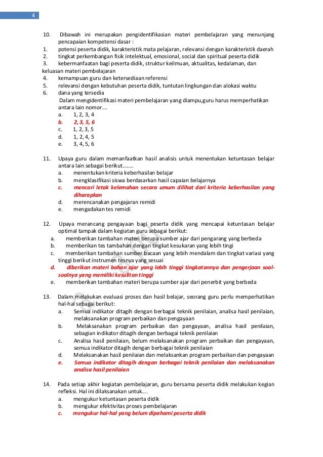 Soal Pilihan Ganda Tentang Belajar Dan Pembelajaran - Cara  