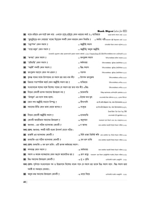 Bank Digest (also for BCS)
48 |
 ev‡N-gwn‡l GK Nv‡U Rj Lvq| GLv‡b ev‡N-gwn‡l †Kvb ai‡bi KZ©v ? e¨vwZnvi I‡qR Avbv©m Kj¨vY †evW©- 2017
 Ôeyjeywj‡Z avb †L‡q‡QÕ ev‡K¨ wb¤œ‡iL kãwU †Kvb Kvi‡K †Kvb wefw³ ?  KZ©vq 7gxevsjv‡`k cjøx we`y¨Zvqb †evW©- 2017
 ÔPZz¯ú`Õ †Kvb mgvm ?  eûeªxwn mgvm ‡emvgwiK wegvb PjvPj KZ…©cÿ-2017
 ÔMv‡q njy`Õ †Kvb mgvm ?  eûeªxwn/ AjyK eûeªxwn
‡m‡KÛvwi GWz‡Kkb †m±i †W‡fjc‡g›U †cÖvMÖvg M‡elYv Kg©KZ©v- 2015, Probashy Kolyan OC-2014,wewmGmAvBAvi-j¨ve G¨v‡Ub‡W›U-2017
 ÔAcqvÕ †Kvb mgvm ?  Zrcyiæl mgvm wewmGmAvBAvi-Awdm mnvqK-2017
 Ô‡gŠgvwQÕ †Kvb mgvm ?  Kg©aviq wewmGmAvBAvi -Rywbqi †UKwbwkqvb-2017
 Ômßwl©Õ kãwU †Kvb mgvm ?  wØ¸ mgvm wewmGmAvBAvi -Rywbqi †UKwbwkqvb-2017
 Zrcyiæl mgv‡m †Kvb c` cÖavb ?  cic` wewmGmAvBAvi -Rywbqi †UKwbwkqvb-2017
 K…`šÍ c‡`i mv‡_ Dcc‡`i †h mgvm nq Zvi bvg Kx?  Dcc` Zrcyiæl wewmGmAvBAvi-GjwWG-2017
 wµqvi cvi¯úwiK A‡_© †Kvb eûeªxwn mgvm nq ?  e¨wZnvi wewmGmAvBAvi-GjwWG-2017
 msL¨vevPK k‡ãi m‡½ we‡kl¨ c‡`i †h mgvm nq Zvi bvg Kx?wØ¸ wewmGmAvBAvi-GjwWG-2017
 wb‡Pi †KvbwU iƒcK mgv‡mi D`vniY bq ?  ‡gvgevwZ wewfbœ gš¿Yvj‡qi-G¨vwmm‡U›U †cÖvMÖvgvi-2017
 ÔPuv`gyLÕ Gi e¨vm evK¨ n‡jv-  Puv‡`i gZ gyL GbGmAvB-wdì Awdmvi-2017, 25Zg wewmGm
 ‡Kvb kã eûeªxwn mgv‡m wb®úbœ ?  exYvcvwY cÖv:wk:Awa:D”Pgvb mn: Kvg wnmveiÿK-2017
 mgv‡mi ixwZ †Kvb fvlv †_‡K AvMZ ?  ms¯‹…Z cÖv:wk:Awa:D”Pgvb mn: Kvg wnmveiÿK-2017,
Sonali Bank- Sub- Asst. Eng.-2016
 wb‡Pi †KvbwU eûeªxwn mgvm ?  nvZvnvwZ GbGmAvB-mvuU gy`ªvÿwiK-2017
 †KvbwU Ae¨qxfve mgv‡mi D`vniY ?  AbyMgb evsjv‡`k M¨vm wdìÕm †Kv:-mn: e¨e¯’vcK-2017
 Abv`i - Gi mwVK e¨vmevK¨ †KvbwU ?  b Av`i cÖvKÑcÖv_wgK mnKvix wkÿK wb‡qvM cixÿv-2016
Z_¨ †hvM: Abv`i- kãwU LuvwU evsjv DcmM© †hv‡M MwVZ|
 ivRwl© Gi e¨vmevK¨ †KvbwU ?  whwb ivRv wZwbB Fwl cÖvKÑcÖv_wgK mn: wkÿK wb‡qvM cixÿv-2016
 gbgvwSÑGi mwVK e¨vmevK¨ †KvbwU ?  gb iƒc gvwS cÖvKÑcÖv_wgK mnKvix wkÿK wb‡qvM cixÿv-2016
Z_¨ †hvM: gbgvwS = gb iƒc gvwS| GwU iƒcK Kg©aviq mgvm|
 kke¨¯Í †Kvb mgvm ?  Kg©aviq cÖvKÑcÖv_wgK mnKvix wkÿK wb‡qvM cixÿv-2016
 mgvm I KviK e¨vKi‡Yi †Kvb As‡k Av‡jvwPZ nq ?  iƒc Z‡Ë¡ evsjv‡`k WvK wefvM (‡g‡UªvwjUb mv‡K©j) wb‡qvM cixÿv-2016
 wØ¸ mgv‡mi D`vniY †KvbwU ?  `y + K…wZ G¨vwm‡÷›U mv‡K©j GWRy‡U›U - 2016
Z_¨ †hvM: c~e©c‡` msL¨vevPK c` I DËic‡` we‡kl¨ evPK c‡` †h mgvm nq Zv‡K wØ¸ mgvm e‡j| wØ¸ mgvm Øviv
mgwó ev mgvnvi †evSvq|
 AjyK Ø›Ø mgv‡mi D`vniY †KvbwU ?  gv‡q wS‡q G¨vwm‡÷›U mv‡K©j GWRy‡U›U - 2016
 