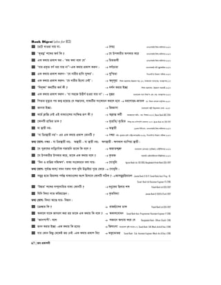 Bank Digest (also for BCS)
67 | Re cÖKvkbx
 ‡P‡U LvIqv hvq hv-  ‡jn¨ GbGmAvB-wdì Awdmvi-2017
 ÔK„ZNœÕ k‡ãi A_© wK ?  ‡h DcKvixi AcKvi K‡i GbGmAvB-wdì Awdmvi-2017
 GK K_vq cÖKvk Ki - ÔKg K_v e‡j †hÕ  wgZfvlx GbGmAvB-wdì Awdmvi-2017
 Ôhvi cÖK…Z eY© aiv hvq bvÓÑGK K_vq cÖKvk Kiæb|  eY©‡Pviv GbGmAvB-mvuU gy`ªvÿwiK-2017
 GK K_vq cÖKvk KiæbÑ Ô‡h bvixi nvwm my›`iÕ|  myw¯§Zv wcGmwmÕi wb‡qvM cixÿv-2017
 GK K_vq cÖKvk Kiæb: Ô‡h bvixi wnsmv †bBÕ|  Ab~m~qv wkÿv gš¿Yvjq-D”Pgvb mn:-17, evLivev` M¨vm(mn: e¨e¯’vcK)-17
 Ôw``„ÿvÕ K_vwUi A_© Kx ?  `k©b Kivi B”Qv wkÿv gš¿Yvjq -D”Pgvb mnKvix-2017
 GK K_vq cÖKvk Kiæb : Ôhv mn‡R DËxY© nIqv hvq bvÕ|  `y¯Íi evsjv‡`k M¨vm wdìÕm †Kv:-mn: e¨e¯’vcK-2017
 wcZvi g„Zz¨i ci Rb¥ n‡q‡Q †h mšÍv‡bi, evK¨wUi ms‡KvPb Ki‡j n‡e  gi‡YvËi-RvZK ‡e: wegvb PjvPj KZ…©cÿ-2017
 Rvbvi B”Qv-  wRÁvmv evsjv‡`k cjøx we`y¨Zvqb †evW©- 2017
 K‡g© K¬vwšÍ †bB GB evK¨vs‡ki mswÿß iƒc Kx ?  AK¬všÍ Kg©x mgvR‡mev Awa:- mn: wkÿK-2017, Basic Bank AOC-2014
 ‡KvbwU nvwZi WvK ?  e„snwZ/ e„swnZ wewfbœ gš¿:G¨vwmm‡U›U †cÖvMÖvgvi-2017, Agrani Bank Ltd. (SO)-2017
 hv ¯’vqx bq-  A¯’vqx 16Zg wewmGm, GbGmAvB-wdì Awdmvi-2017
 Ôhv wPi¯’vqx bqÕÑ Gi GK K_vq cÖKvk †KvbwU ?  bk^i cwi: ey¨‡ivi WvUv Gw›Uª Acv‡iUi-2016, wcGmwmÕi wb‡qvM cixÿv-2017
Z_¨ ‡hvM: bk^i - hv wPi¯’vqx bq; A¯’vqx - hv ¯’vqx bq; ÿY¯’vqx - ÿYKvj e¨vwcqv ¯’vqx|
 ‡h cyiæ‡li `vwo‡Muvd MRvqwb Zv‡K wK e‡j ?  ARvZk¥kÖæ evsjv‡`k †ijI‡q (c~e©vÂj) †MBUwKcvi-2017
 ‡h DcKvixi DcKvi K‡i, Zv‡K GK K_vq e‡j ?  K…ZÁ mnKvwi †gBb‡UBb¨vÝ BwÄwbqvi-2017
 Ôw`b I ivwÎi mwÜÿYÕ- evK¨ ms‡KvP‡b ejv hvq:  ‡Mva~wj Agrani Bank Ltd.-SO-2013, Bangladesh Krishi Bank (SO)-2017
Z_¨ ‡hvM: m~h©v¯Í Kvj/ hLb Miæi cvj a~wj DovBqv M„‡n †d‡i  ‡Mva~wj|
 mgy`ª n‡Z wngvjq ch©šÍ evK¨vs‡ki Ask wnmv‡e †KvbwU mwVK ? Avmgy`ªwngvPj Janata Bank (E O)-17, Sonali Bank-Asst. Prog.- 16,
Sonali Bank Ltd (Assistant Engineer IT)-2016
 ÔU¼viÕ k‡ãi m¤úªmvwiZ evK¨ †KvbwU ?  aby‡Ki wQjvi kã Pubali Bank Ltd (SO)-2017
 whwb we`¨v jvf Kwiqv‡Qb|  K…Zwe`¨v Janata Bank (E O(EEE)/Civil)-2017
Z_¨ †hvM: we`¨v Av‡Q hvi- weØvb|
 ‡µ¼vi wK ?  ivRnuv‡mi WvK Pubali Bank Ltd (SO)-2017
 AKv‡j hv‡K RvMiY Kiv nq Zv‡K GK K_vq wK e‡j ?  AKvj‡evab Sonali Bank-Asst. Programmer/Assistant Engineer IT-2016
 ÔÁvbcvcxÕ- e‡j  mÁv‡b Ab¨vq K‡i †h Bangladesh Bank - Officer (Cash)- 2016
 nbb Kivi B”Qv -GK K_vq wK n‡e?  wRNvsmv evsiv‡`k K…wl e¨vsK:07, Sonali Bank- SAE (Mech.,Arch.& Elec.)-2016
 hvi †Kvb wKQz †_‡KB fq †bB -GK K_vq cÖKvk wK?  AKz‡Zvfq Sonali Bank - Sub- Assistant Engineer (Mech.,Arc.& Elec.)-2016
 