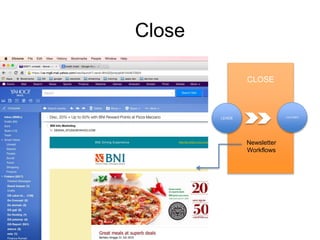 Close
CLOSE
LEADS CUSTOMER
Z Z
Newsletter
Workflows
 