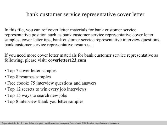 Customer Service Representative Cover Letter Sample from image.slidesharecdn.com