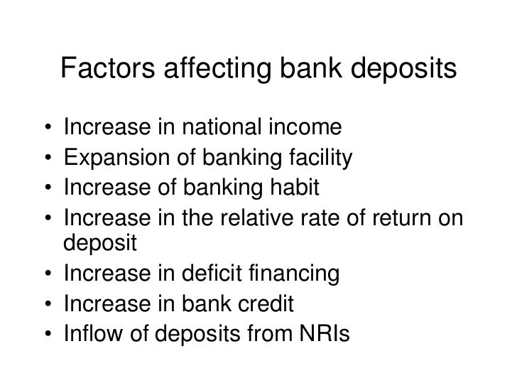 Bank deposits