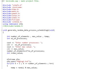 Banker algorithm code using c