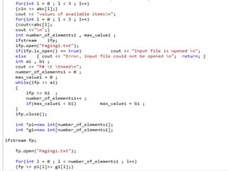 Banker algorithm code using c