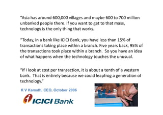 Global Banking Innovations