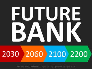 FUTURE
2030 2060 2100
Version: 3.06/ Release: 23 April 2016 / Update: 01 October 2016
2200
 