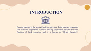 Banking Theory and Practices | PPTX