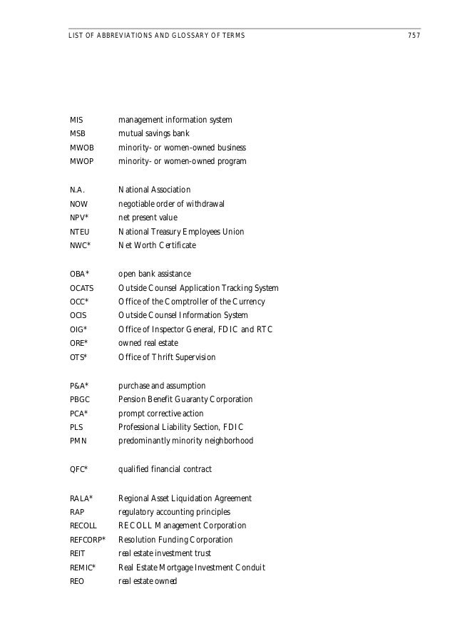 Banking and financial abbreviations.text.marked
