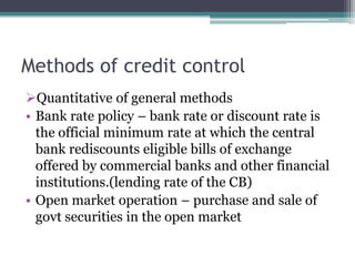 Banking and financial institutions | PPTX