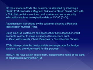 ATM / Electronic Clearing Service | PPTX