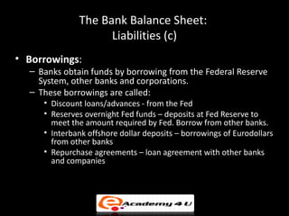 Banking and management of financial institutions | PPT