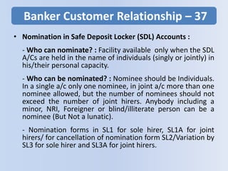 Sl3 Form Banking banker customer_nomination_etc | PPTX