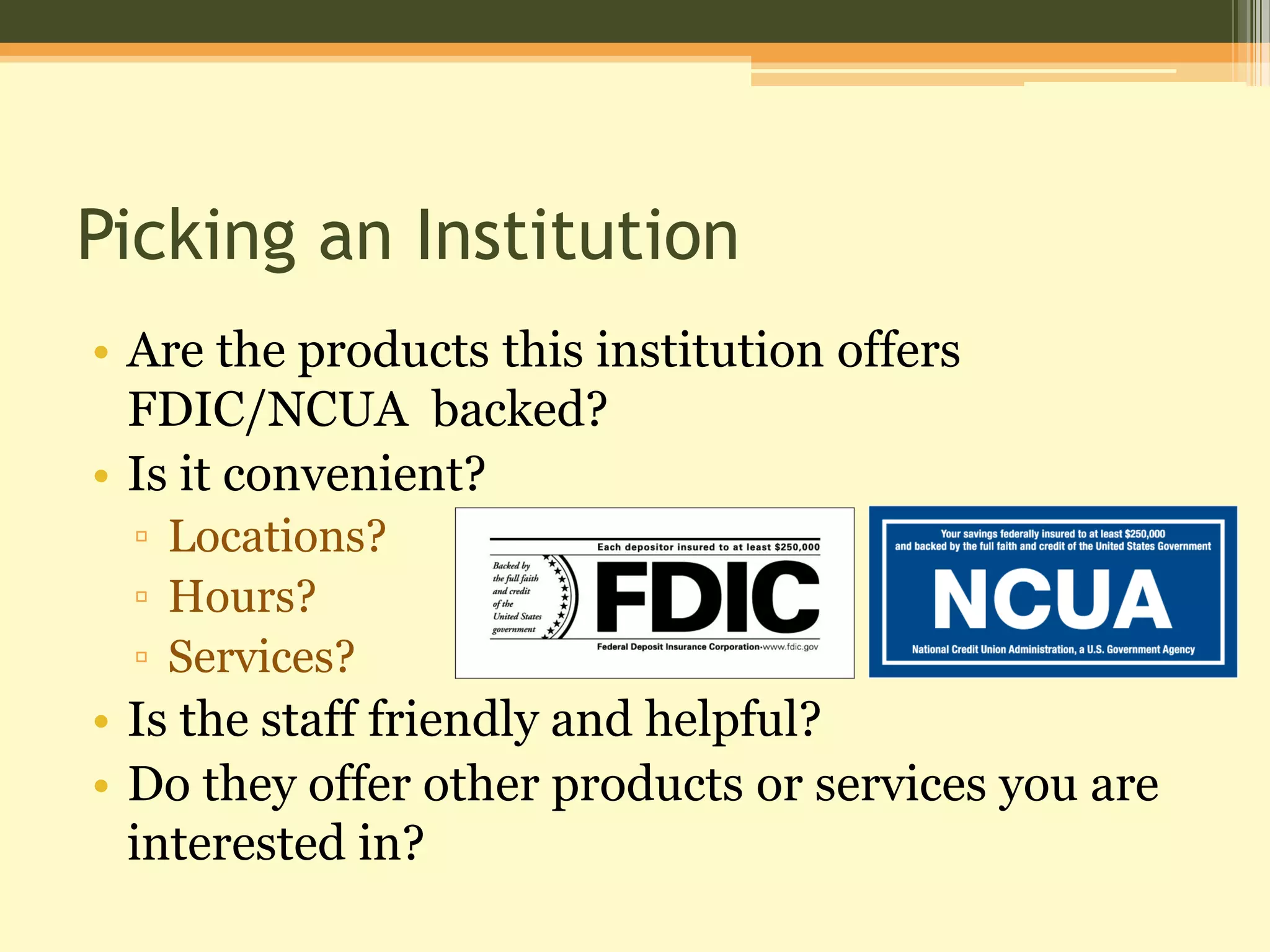 Banking basics 34-slides | PDF