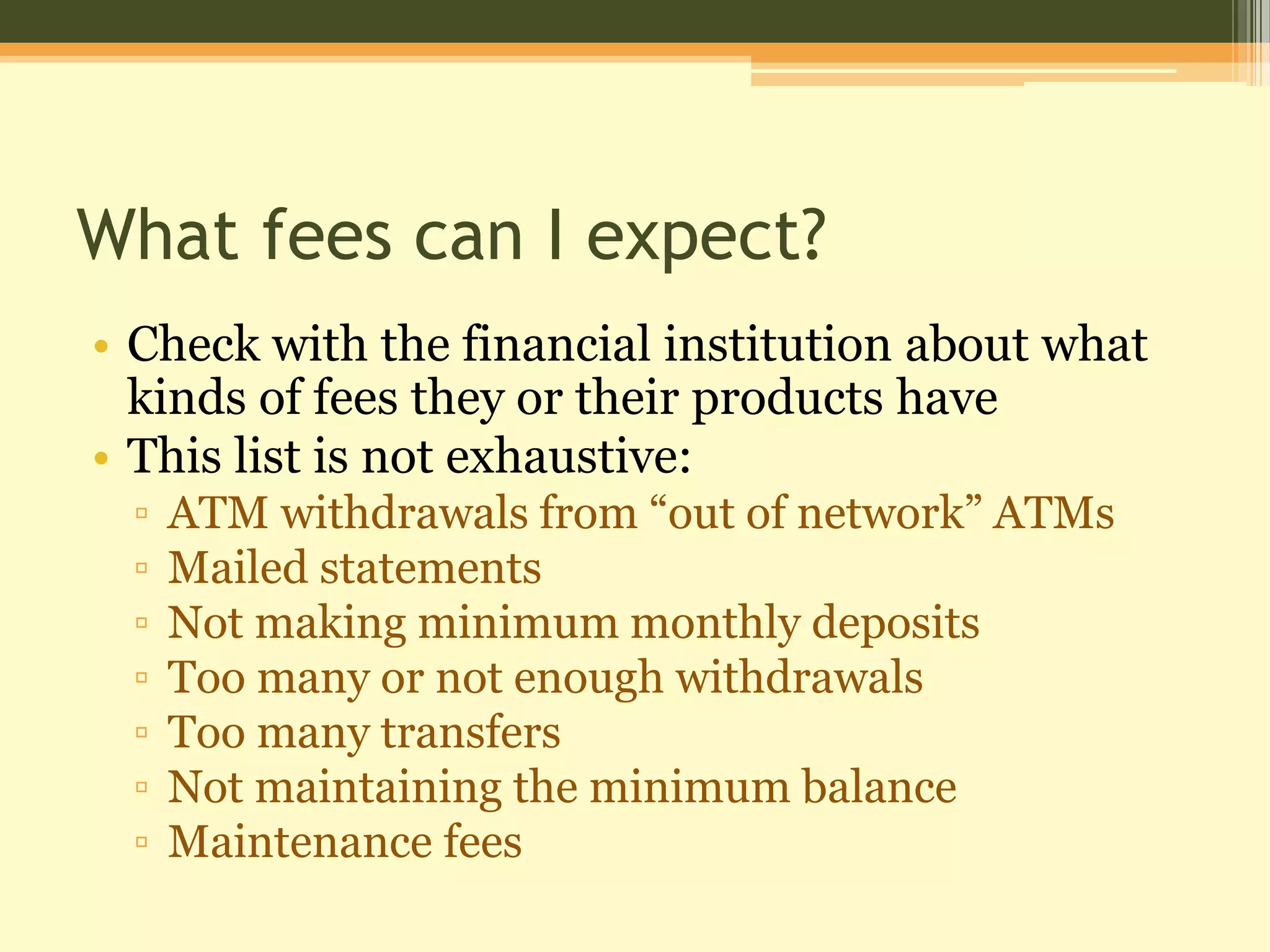 Banking basics 34-slides | PDF